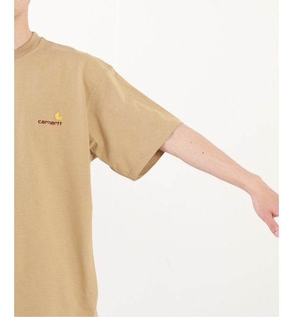 CARHARTT/ カーハート】 S/S AMERICAN SCRIPT ロゴ刺繍 Tシャツ 
