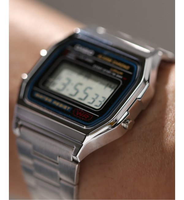 CASIO カシオ A158WA-1JH スタンダード メタルバンド メンズ 日常生活防水 見やすいデジタル表記 即納最大半額 A158WA-1JH