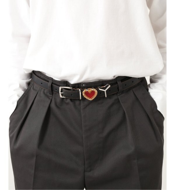 【Y/PROJECT / ワイプロジェクト】EMBROIDERED Y HEART BELT