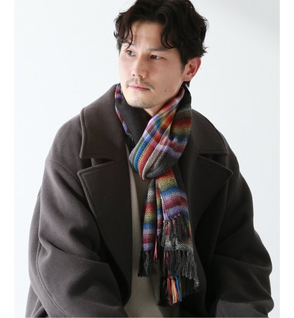 【THE INOUEBROTHERS / ザ イノウエブラザーズ】Multi Coloured Scarf