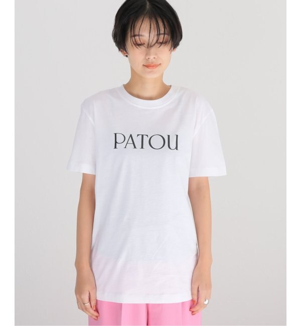 【PATOU/パトゥ】ICONIC T-SHIRT：Tシャツ