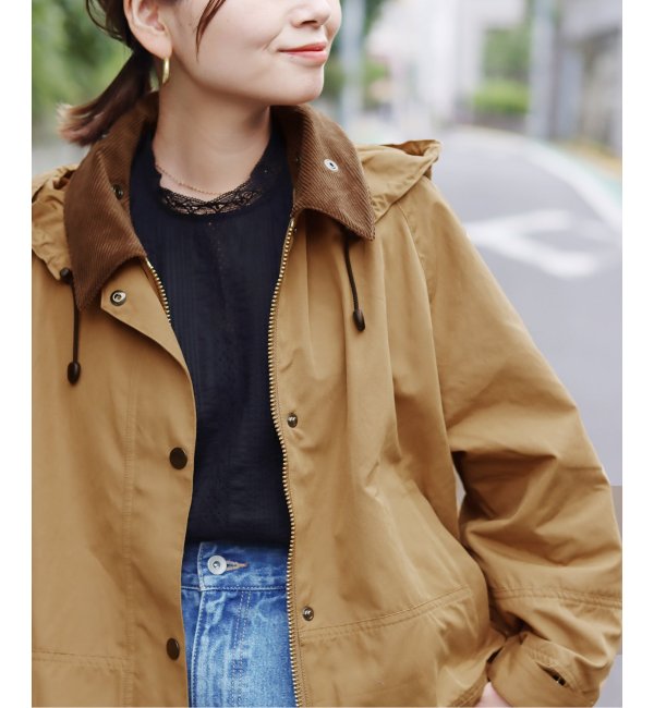 Barbour Spey スペイジャケット カーキ フード取り外し可 lifelineaid.org