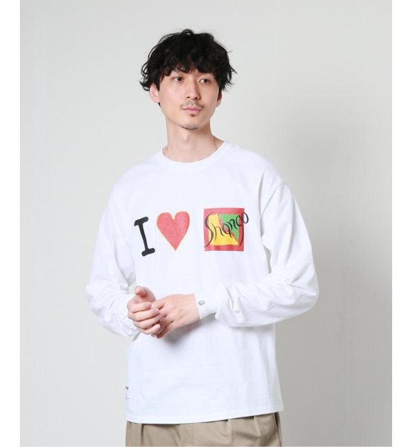 Sanse Sanse c Shango サンセサンセ I Love Shango ロングスリーブtシャツ Journal Standard ジャーナルスタンダード の通販 アイルミネ