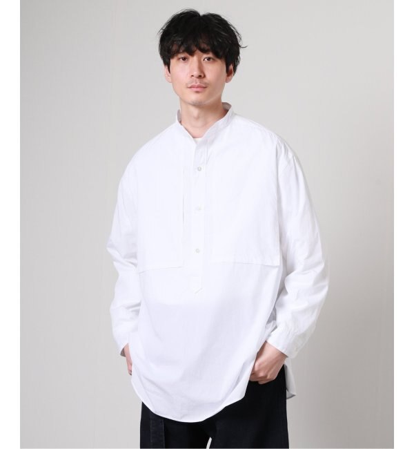 blurhms / ブラームス】High Count Chambray Pullover Washed Shirt ...