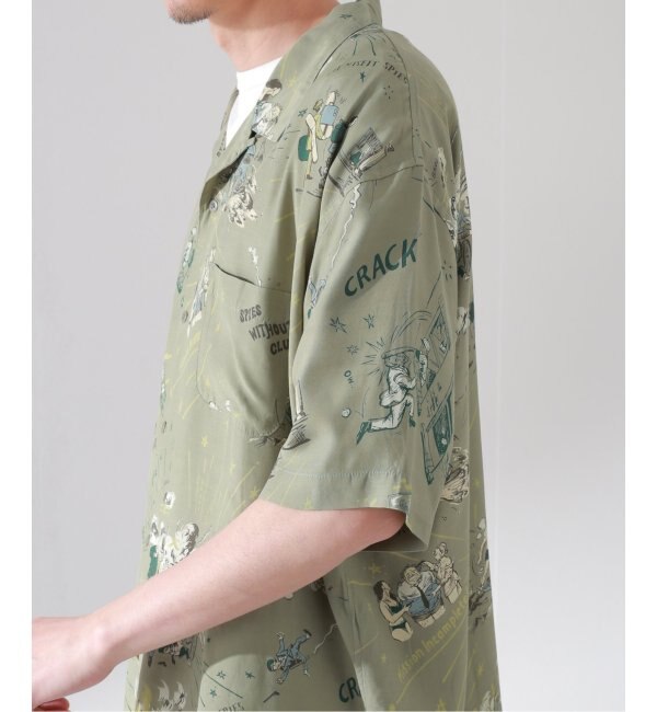 PORTER CLASSIC / ポータークラシック】落ちこぼれスパイ ALOHA SHIRT