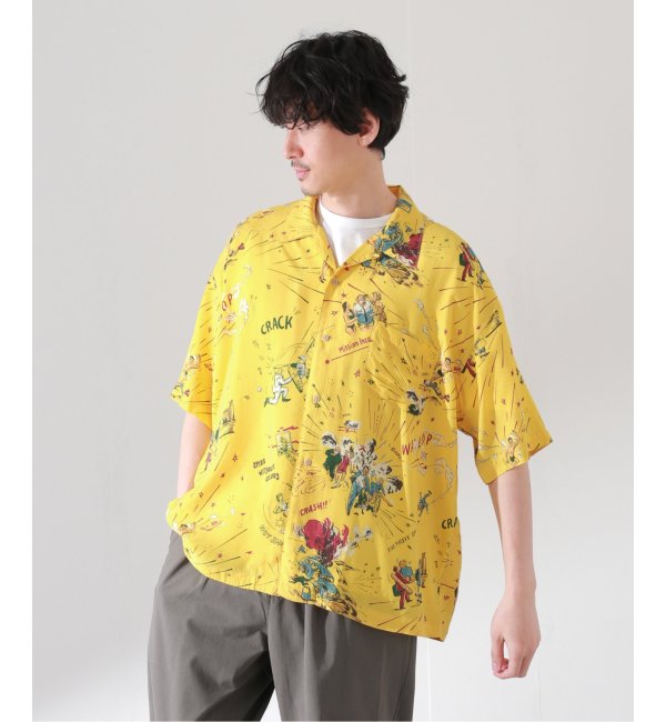 【PORTER CLASSIC / ポータークラシック】落ちこぼれスパイ ALOHA SHIRT