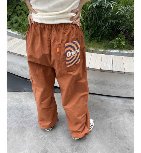 C/NY Wide Cargo Pants / コットンナイロンワイドカーゴパンツ