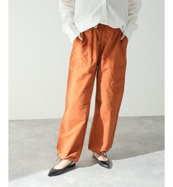 C/NY Wide Cargo Pants / コットンナイロンワイドカーゴパンツ