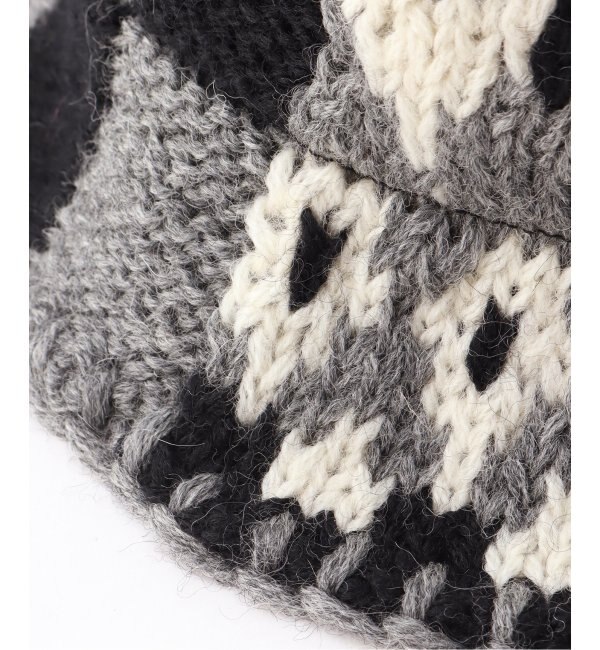 NOMA t.d. Patchwork Hand-Knit HAT ハット フレッシュシリーズ新登場