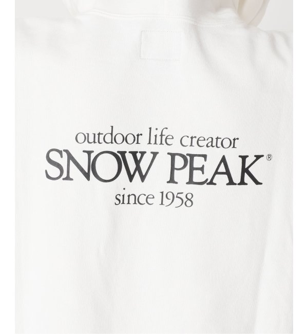 【SNOWPEAK / スノーピーク】別注 Classic Logo Printed パーカー