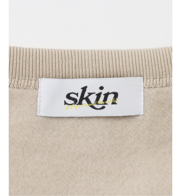 別注》【SKIN/スキン】CREW SHORT SWEATSHIRTS：スウェット|JOURNAL