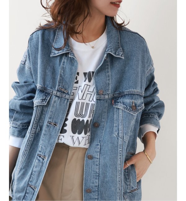 【LEVI’S/リーバイス】 XL WOMENS TRUCKER：デニムジャケット