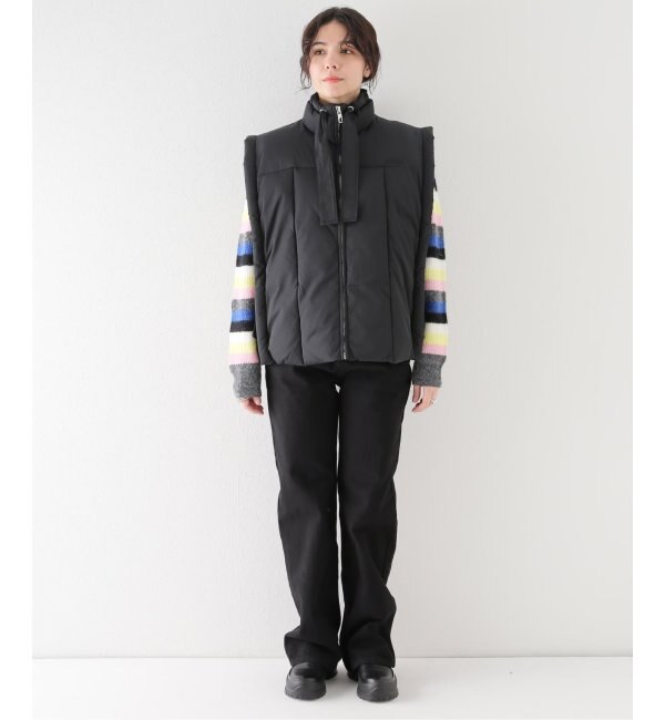 GANNI / ガニー】Shiny Puff Oversized Vest：ベスト|JOURNAL STANDARD