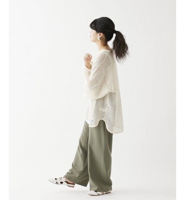 BEAUTY&YOUTH別注アイテム ＜ARMY TWILL＞メッシュTシャツ-