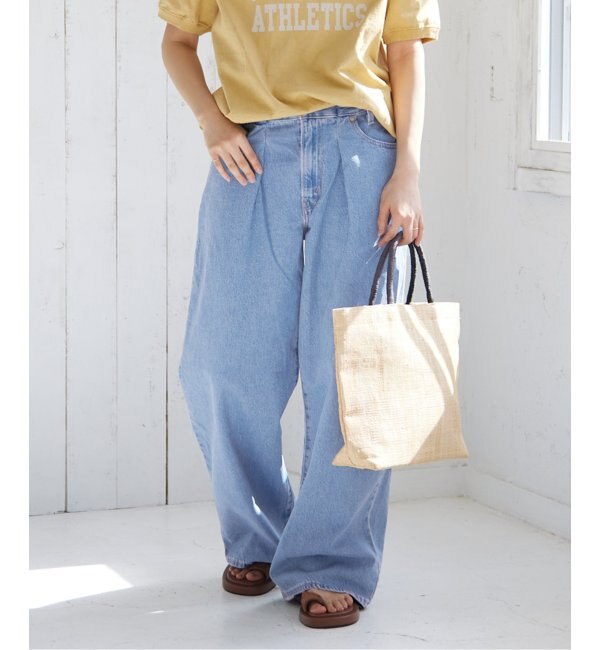 LEVI'S/リーバイス】FOLDED PLEATED BAGGY：デニムパンツ|JOURNAL