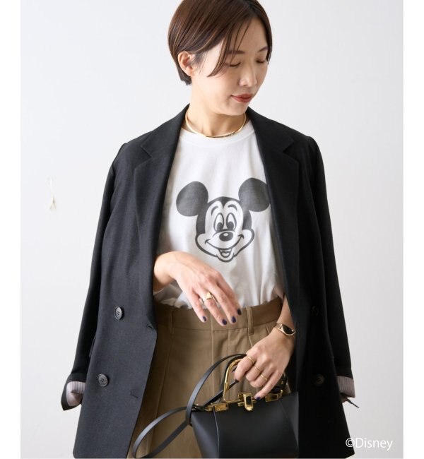 追加3》【AYAKANEKO×L'ESSAGE】MICKEY Tシャツ|JOURNAL STANDARD