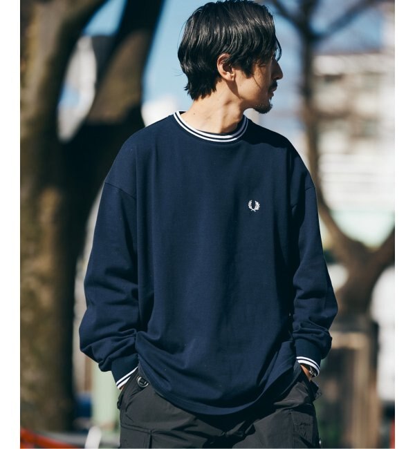 FRED PERRY for JOURNAL STANDARD】別注 L/S ピケ Tシャツ|JOURNAL