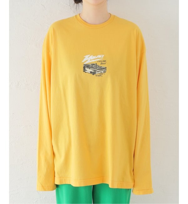 【HOLIDAY/ホリデイ】SUPER FINE L/S T-SHIRT:カットソー