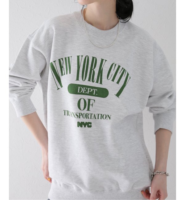 GOOD ROCK SPEED/グッドロックスピード】NYC Logo Sweat：スウェット