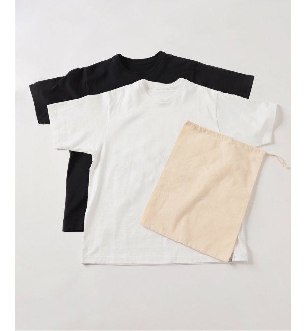 FOLL/フォル】 wardrobe 2p pack tee：ワードローブ2枚パックTシャツ