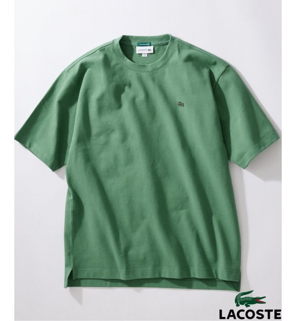 ラコステ マルチボーダー ポロシャツ ワンポイント刺繍 緑 グリーン - 4