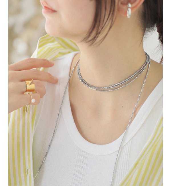 LES BONBON/ル ボンボン】GLOSS LARIAT NECKLACE：ネックレス|JOURNAL