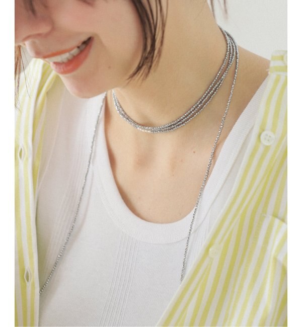 LES BONBON/ル ボンボン】GLOSS LARIAT NECKLACE：ネックレス|JOURNAL