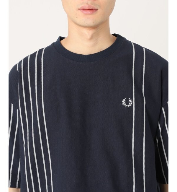 【FRED PERRY for JOURNAL STANDARD】ストライプ ピケTシャツ