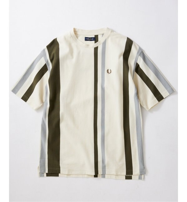 【FRED PERRY for JOURNAL STANDARD】ストライプ ピケTシャツ