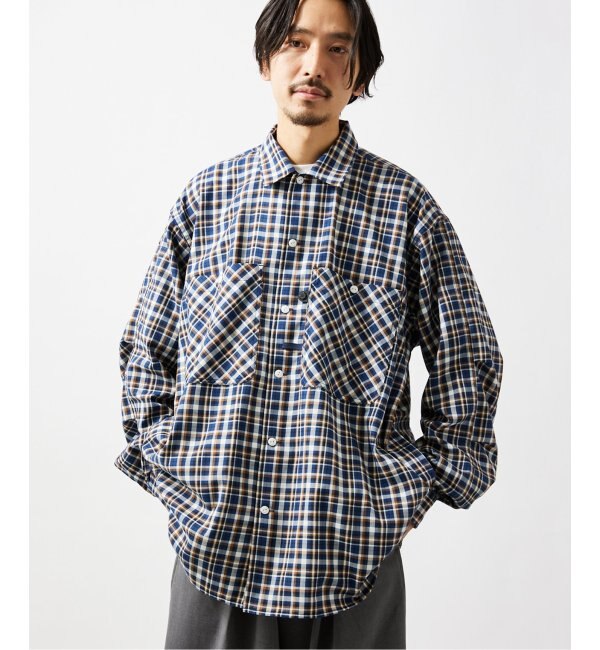 DAIWA PIER39 /ダイワ ピア39】TECH CAMP-COLLAR SHIRTS JACKET