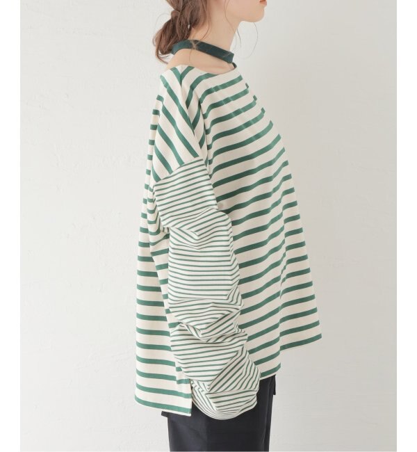 石見銀山 Irojikakeイロジカケstriped knit hoodie\u0026pants - 通販