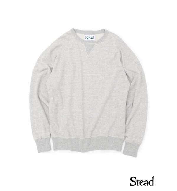 J.S.Homestead / Stead】FLEECE GUSSET CREW SWEAT|JOURNAL STANDARD