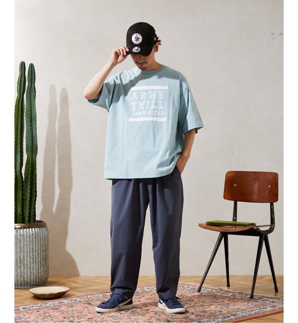 ARMY TWILL / アーミーツイル】別注 ステンシルプリントTEE|JOURNAL