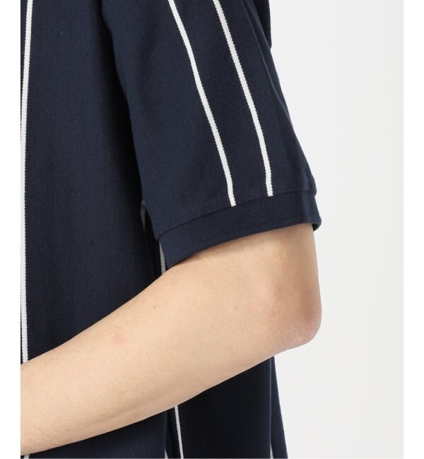 《予約》【FRED PERRY for JOURNAL STANDARD】別注 ストライプ ピケポロシャツ