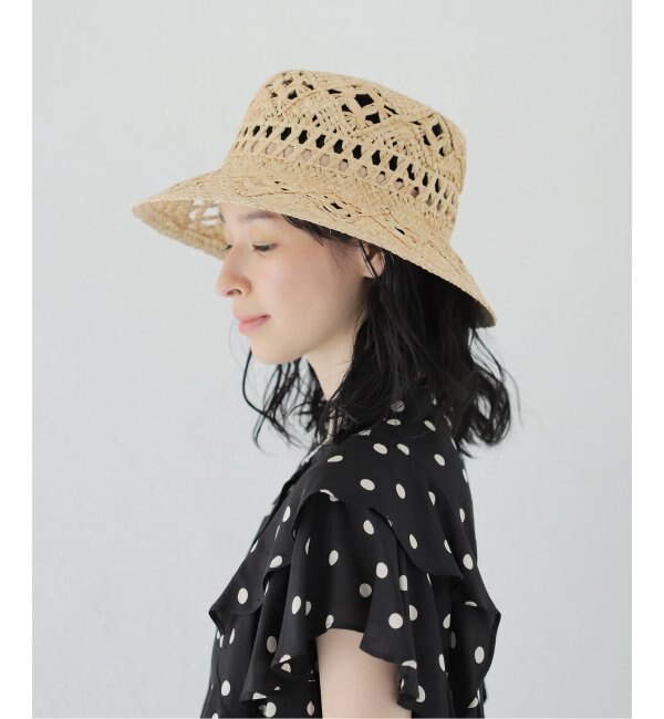 RELUME RAFFIA BUCKET HAT：ハット|JOURNAL STANDARD(ジャーナル