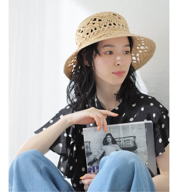 RELUME RAFFIA BUCKET HAT：ハット|JOURNAL STANDARD(ジャーナル