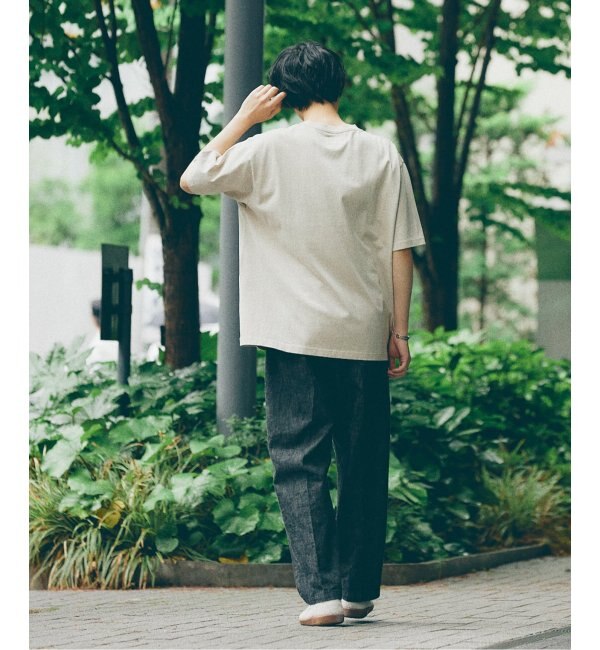 SNOWPEAK × JOURNAL STANDARD】別注 UP-CYCLE COTTON PIGMENT TEE