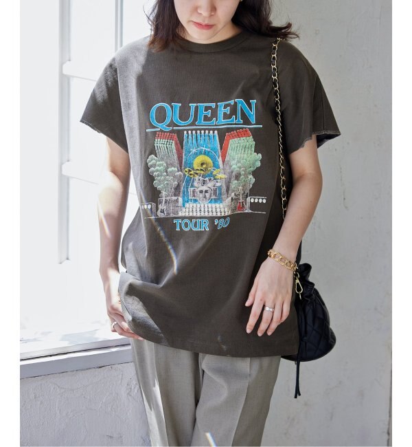 QUEENフレンチスリーブROCK Tシャツ|JOURNAL STANDARD(ジャーナルスタンダード)の通販｜アイルミネ