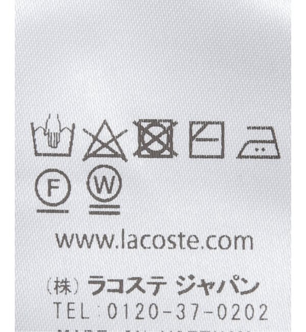 【LACOSTE / ラコステ】リラックスフィットニットTシャツ