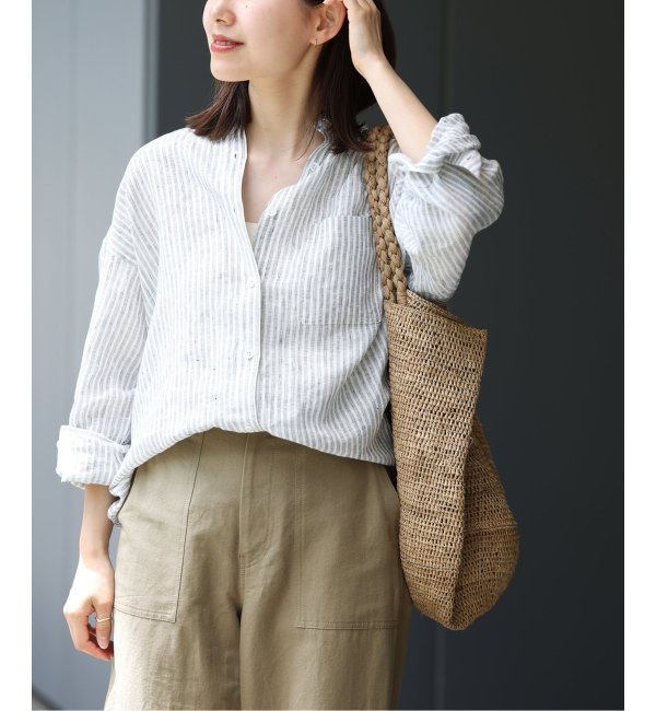 No.66フレンチリネンモノトーンシャツ|JOURNAL STANDARD(ジャーナル 