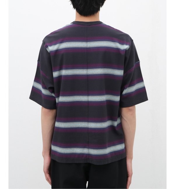 【FILL THE BILL/ フィルザビル】OMBRE BORDER TEE