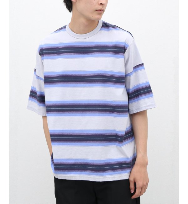 【FILL THE BILL/ フィルザビル】OMBRE BORDER TEE