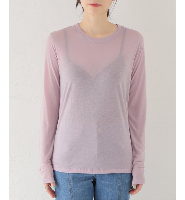 【BASERANGE/ベースレンジ】 LONG SLEEVE TEE：Tシャツ