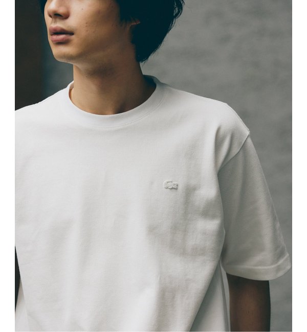 LACOSTE×JS / ラコステ】別注 ヘビーピケクルーネックTシャツ|JOURNAL