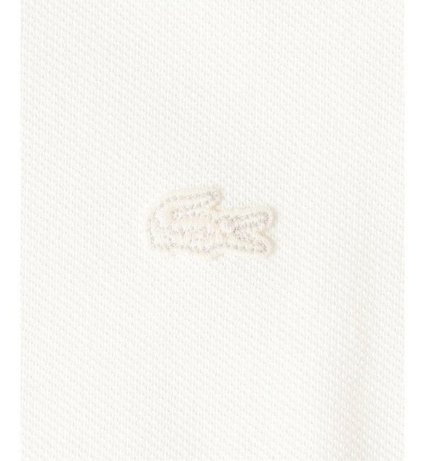 LACOSTE×JS / ラコステ】別注 ヘビーピケクルーネックTシャツ|JOURNAL