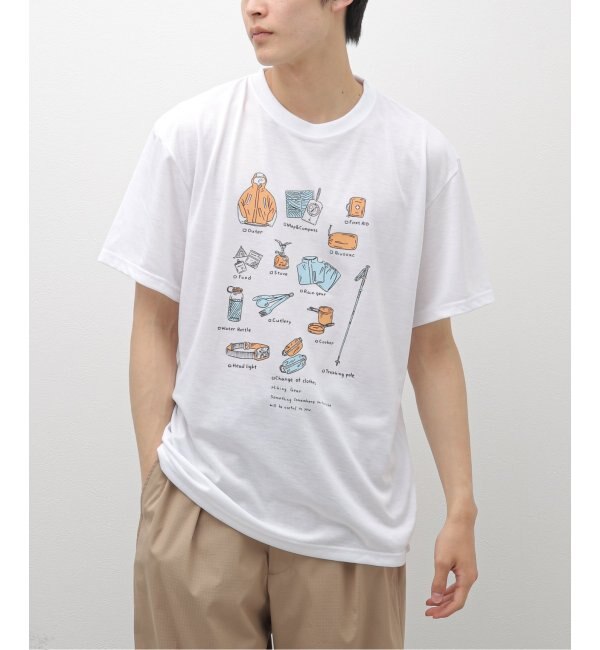 BAMBOO SHOOTS / バンブーシュート】HIKING GEAR TEE|JOURNAL STANDARD