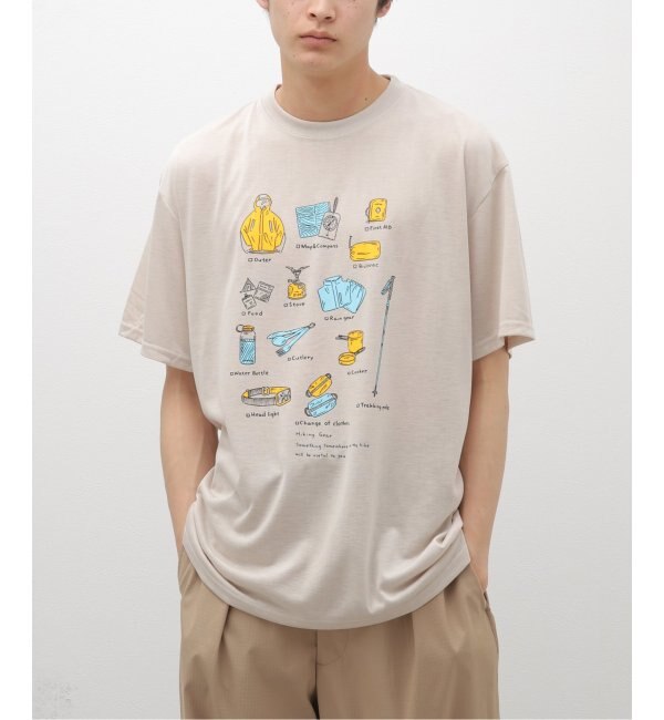 BAMBOO SHOOTS / バンブーシュート】HIKING GEAR TEE|JOURNAL STANDARD