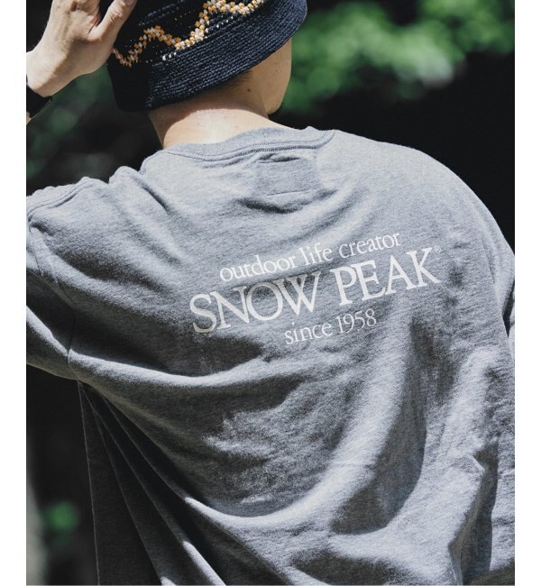 SNOW PEAK / スノーピーク】別注 Classic ロゴプリント Tシャツ