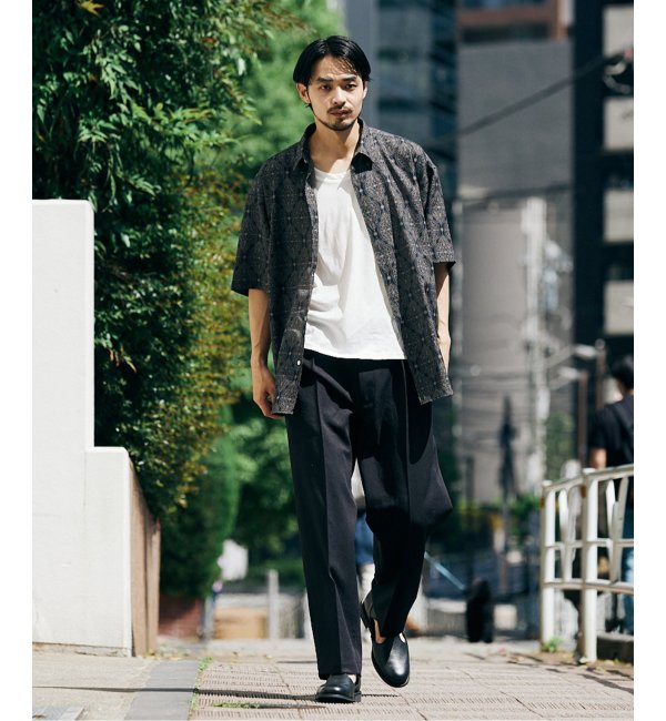 JOURNAL STANDARD メッシュモダン S/S シャツ