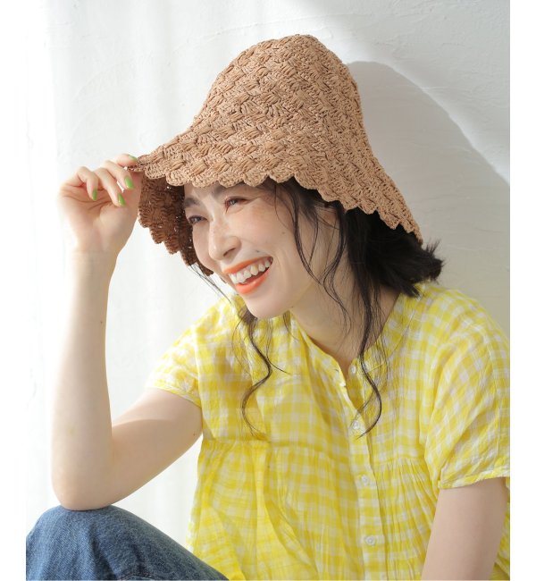 LORNA MURRAY/ローナマーレイ】napoli island ravello hat：ハット